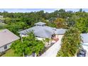 Captivating aerial view of the well-maintained property and lush landscaping at 7615 4Th Avenue Nw Dr, Bradenton, FL 34209