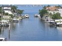 Beautiful waterfront view between residences with multiple boat slips at 1709 N Tamiami Trail # Ph 514, Sarasota, FL 34234