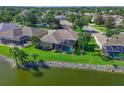 Beautiful home on a lake, featuring a screened lanai with a pool for ultimate outdoor enjoyment and privacy at 10571 Old Grove Cir, Bradenton, FL 34212