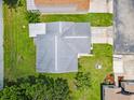 Birds eye view of single Gathering home with lush green lawn at 4214 38Th W St, Bradenton, FL 34205