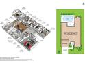 Detailed floor plan showcasing the layout of this spacious 3,995 square foot home at 6216 Donnington Ct, Sarasota, FL 34238