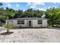 Charming single-story home boasting a well-manicured front yard, enhancing its curb appeal at 1857 Siesta Dr, Sarasota, FL 34239