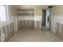 Bedroom under construction ready for painting and flooring to be installed at 675 El Centro # 675, Longboat Key, FL 34228