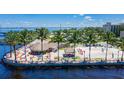 Beachfront property with volleyball court and tiki bar at 207 Shreve St, Punta Gorda, FL 33950