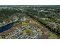 Condo community view from above with waterway at 19505 Quesada Ave # Cc108, Port Charlotte, FL 33948