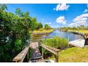 Private dock and access to a peaceful canal at 308 Salem Nw Ave, Port Charlotte, FL 33952