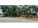 Vacant lot with overgrown vegetation, next to a residential home at 5367 Vantage St, North Port, FL 34288