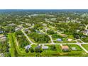 Aerial view of residential neighborhood at 4790 Cromey Rd, North Port, FL 34288