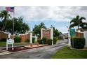 Entrance to Maria Manor community at 4158 Tamiami Trl # U6, Port Charlotte, FL 33952