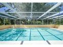 Inviting screened-in pool with plenty of space for relaxation at 4041 Michel Tree St, Port Charlotte, FL 33948