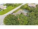 Aerial view of house with pool in backyard at 791 Haleybury St, Port Charlotte, FL 33948
