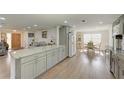 Renovated kitchen with granite countertops and modern cabinets at 258 Shadow Nw St, Port Charlotte, FL 33952