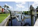 Private boat lift for convenient water access at 2000 Bal Harbor Blvd # 1012, Punta Gorda, FL 33950