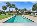 Inviting rectangular pool with ample deck space at 4460 Northshore Dr, Punta Gorda, FL 33980