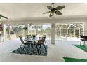 Relaxing screened-in patio with pool view, perfect for dining al fresco at 16407 San Edmundo Rd, Punta Gorda, FL 33955