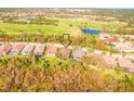 Aerial view of a house in a golf course community at 5291 Laurel Oak Ct, North Port, FL 34287