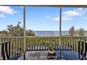 Condo balcony offering expansive bay views at 101 N Marion Ct # 122, Punta Gorda, FL 33950