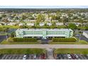 Aerial view of waterfront condo building at 2486 Caring Way # 14C, Port Charlotte, FL 33952