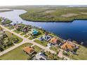 Waterfront property with canal access and nearby homes at 17183 Ohara Dr, Port Charlotte, FL 33948