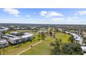 Aerial view of condo community and golf course at 433 Cerromar Ln # 441, Venice, FL 34293