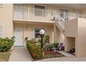 Condo entrance with private patio and garden at 1512 Rio De Janeiro Ave # 111, Punta Gorda, FL 33983