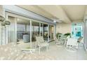 Sunroom with access to living area and amazing water views at 1650 W Marion Ave # 144, Punta Gorda, FL 33950