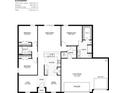 3-bedroom, 2-bathroom home with a 3-car garage and open floor plan at 7378 Veterans Blvd, North Port, FL 34288