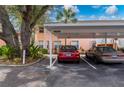 Covered parking spaces for condo residents at 19310 Water Oak Dr # 201, Port Charlotte, FL 33948