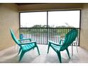 Screened balcony overlooking a tranquil waterway at 4048 Oakview Dr # F2-4, Punta Gorda, FL 33980