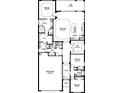 Open floor plan showcases spacious rooms and a large lanai at 16098 Highgate St, Port Charlotte, FL 33953