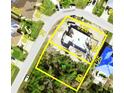 Future home site on a corner lot with 125 feet of road frontage at 13707 Begonia Cir, Port Charlotte, FL 33981