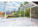 Large screened in lanai area, great for enjoying water views at 201 Winson Ave, Englewood, FL 34223