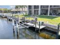 Waterfront property with a boat dock and lift, perfect for boating enthusiasts at 1423 Mediterranean Dr # C, Punta Gorda, FL 33950