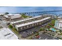 Community aerial view with pool, parking and access to beaches, downtown and more at 150 Harborside Ave # 304, Punta Gorda, FL 33950