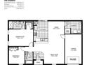 Detailed floor plan featuring a modern layout, owner's suite, and open kitchen design at 1488 Upshaw Ter, Port Charlotte, FL 33952