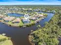 Waterfront property with a private dock and easy access to boating and recreational water activities at 8774 Mystic Cir, North Port, FL 34287