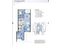 Detailed floor plan showcasing a 3-bedroom, 2-bath unit with a lanai and spacious living area at 240 West End Dr # 622, Punta Gorda, FL 33950