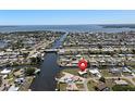 Expansive waterfront property with stunning ocean views and a network of canals in a vibrant coastal community at 21444 Higgs Dr, Port Charlotte, FL 33952
