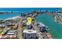 Beautiful Clearwater Beach condo building with boat slips and amazing water views at 851 Bayway Blvd # 403, Clearwater Beach, FL 33767