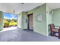 Elevator entrance providing easy access to your new home on the upper floors of this lovely condominium at 2020 Willow Hammock Cir # 302, Punta Gorda, FL 33983