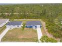 Aerial view of homes surrounded by lush trees at 27444 Corinthian Dr, Punta Gorda, FL 33955