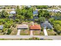 Waterfront homes along canal feature lush landscaping and private docks for enjoying the serene waterway at 2626 Auburn Blvd, Port Charlotte, FL 33948