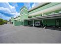 Covered parking area at Sunrise Towers, providing convenient and protected parking spaces at 2486 Caring Way # 14A, Port Charlotte, FL 33952