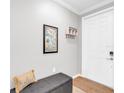 Clean entryway with a neutral color scheme, decorative accents, and a welcoming atmosphere at 14081 Heritage Landing Blvd # 214, Punta Gorda, FL 33955