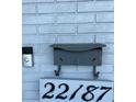 Close up of the front door, mailbox, and doorbell of the house at 22187 Lasalle Rd, Port Charlotte, FL 33952