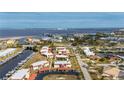 Community aerial view showcasing waterfront access, boat docks, lush landscaping and convenient parking at 311 Garvin St # 301B, Punta Gorda, FL 33950