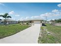 Inviting single-Gathering home boasting a neat front yard and a convenient attached garage, perfect for modern living at 1107 Seneca Rd, Venice, FL 34293