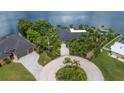 Aerial view of house and landscaping at 3058 Mauck Ter, Port Charlotte, FL 33981