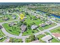 Aerial view of the community showcasing the home's location and neighborhood at 6367 Facet Ln, Port Charlotte, FL 33981