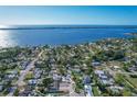 Aerial view showcasing the home's location and neighborhood at 25 1St Ave, Englewood, FL 34223